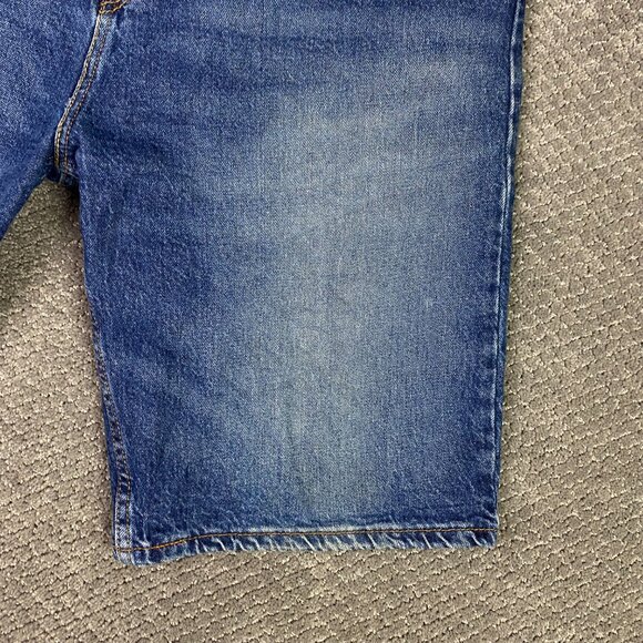 Levi's 569 Denim Jean Shorts Men's 36 Blue Cotton 35569-0302 - Picture 2 of 13